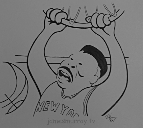Patrick Ewing Caricature