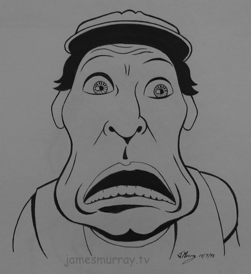 Ernest P. Worrell (Jim Varney) Caricature